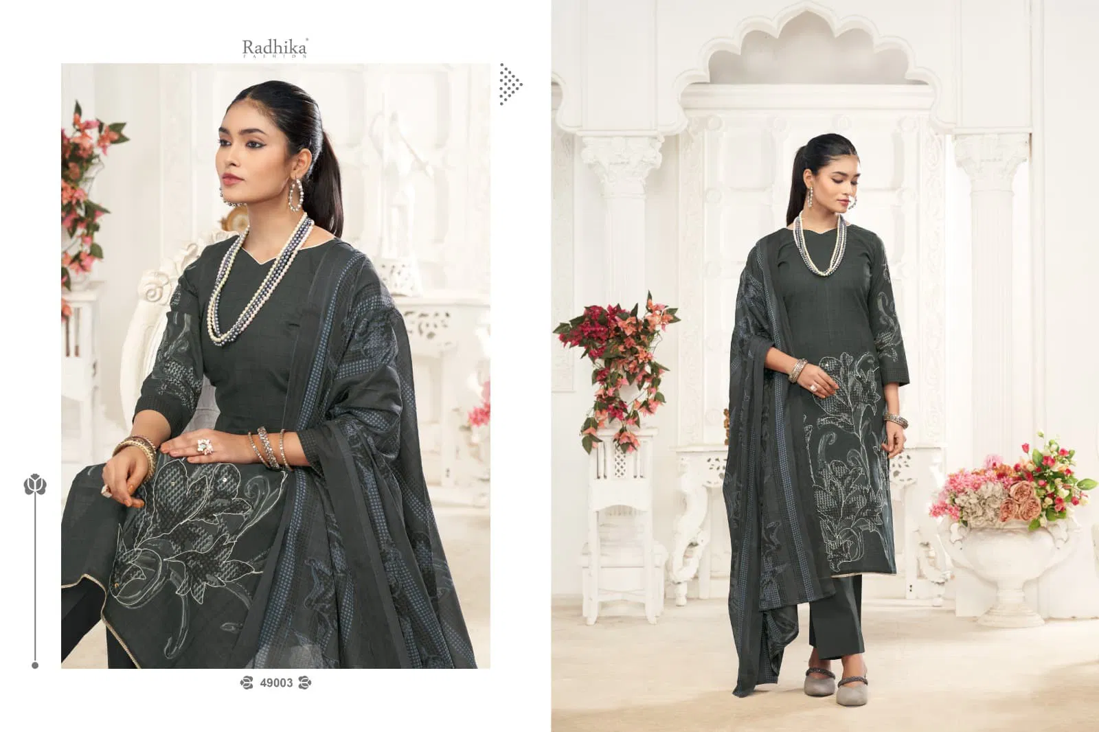 Saloni By Radhika Azara Lawn Cotton Dress Material Suppliers In India